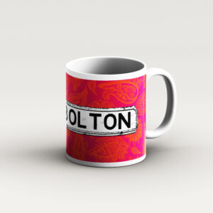 Pink Paisley Pattern Mug